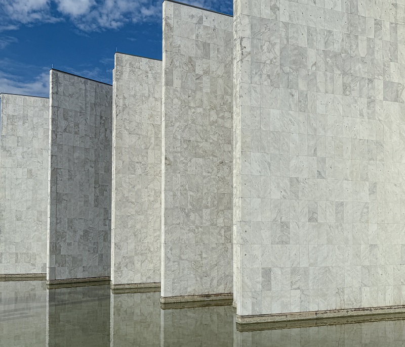 Detalhe do Edifício-Sede do TCE-PR, localizado no bairro Centro Cívico, em Curitiba. Foto: Mauro Beghetto Penteado/TCE-PR