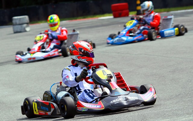 Prova no Kart Clube de Cascavel, que recebeu recursos da prefeitura desse município do Oeste do Estado. Foto: Divulgação