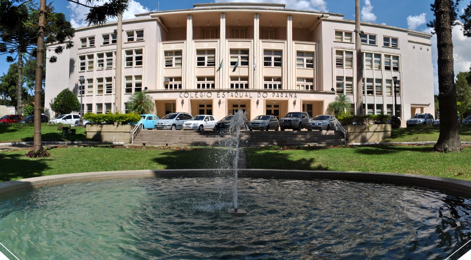 Sede do Colégio Estadual do Paraná, em Curitiba. Foto: Divulgação