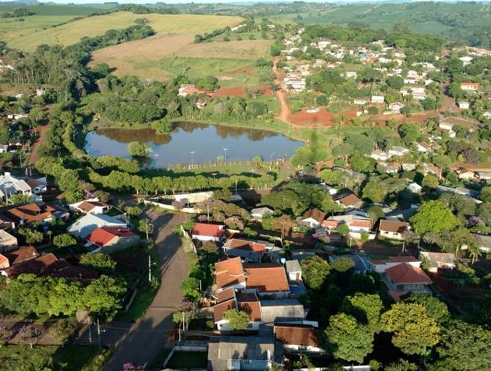 Vista da sede urbana de Iretama, município da Região Centro-Oeste do Paraná. Foto: Divulgação