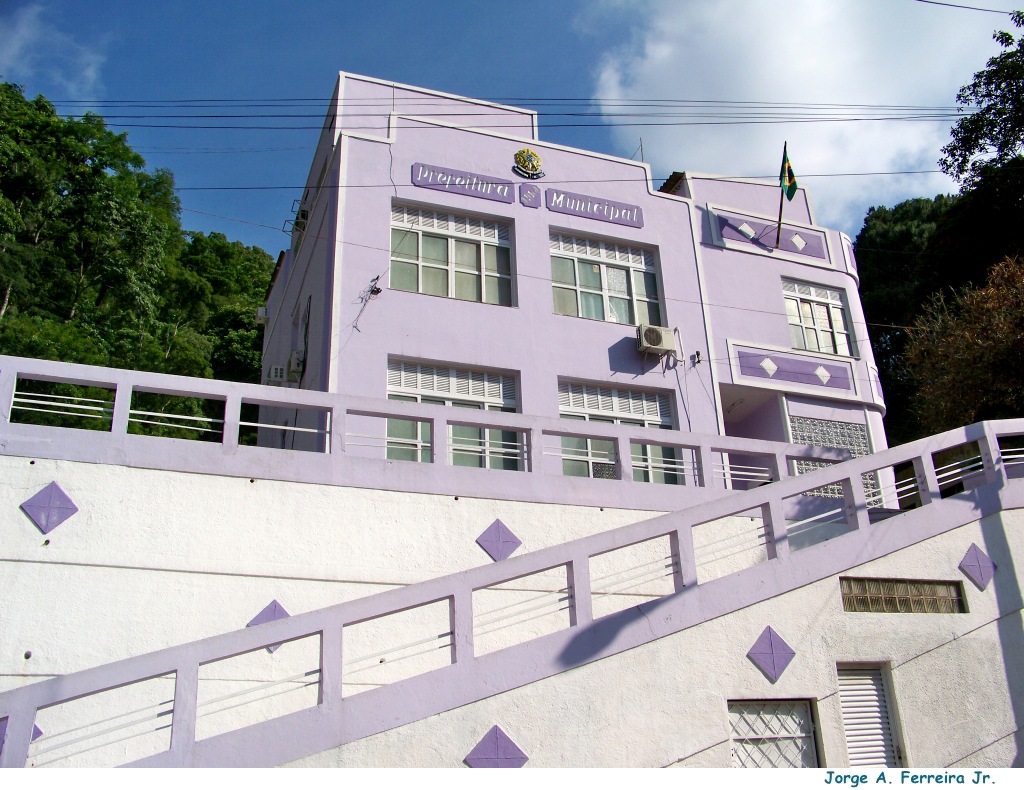 Prefeitura de Paulo Frontin, município da Região Sul do Paraná. Foto: Divulgação