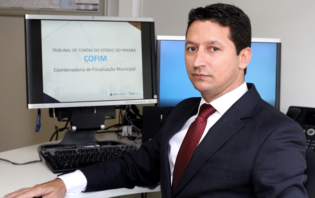 Ednilson da Silva Mota, coordenador de Fiscalização Municipal do TCE-PR