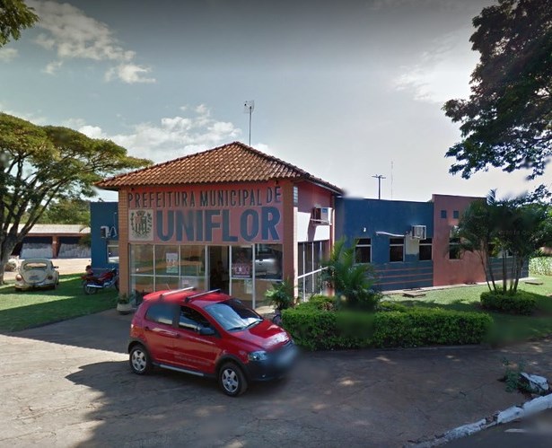 Prefeitura de Uniflor, município da Região Norte do Paraná. Foto: Divulgação