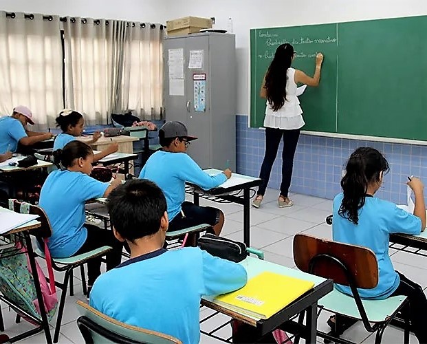 Estudantes em escola municipal de Londrina, segundo município mais populoso do Paraná. Foto: Prefeitura de Londrina/Divulgação