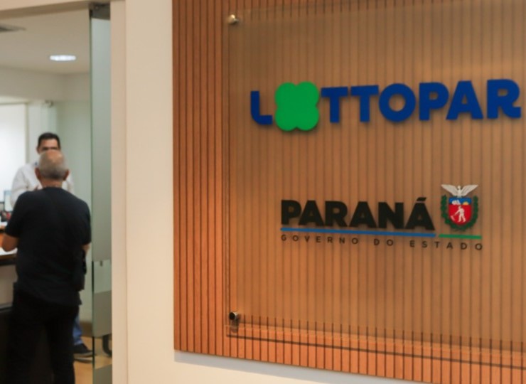 Sede da Loteria do Estado do Paraná (Lottopar), em Curitiba. Foto: Roberto Dziura Junior/Agência Estadual de Notícias (AEN)
