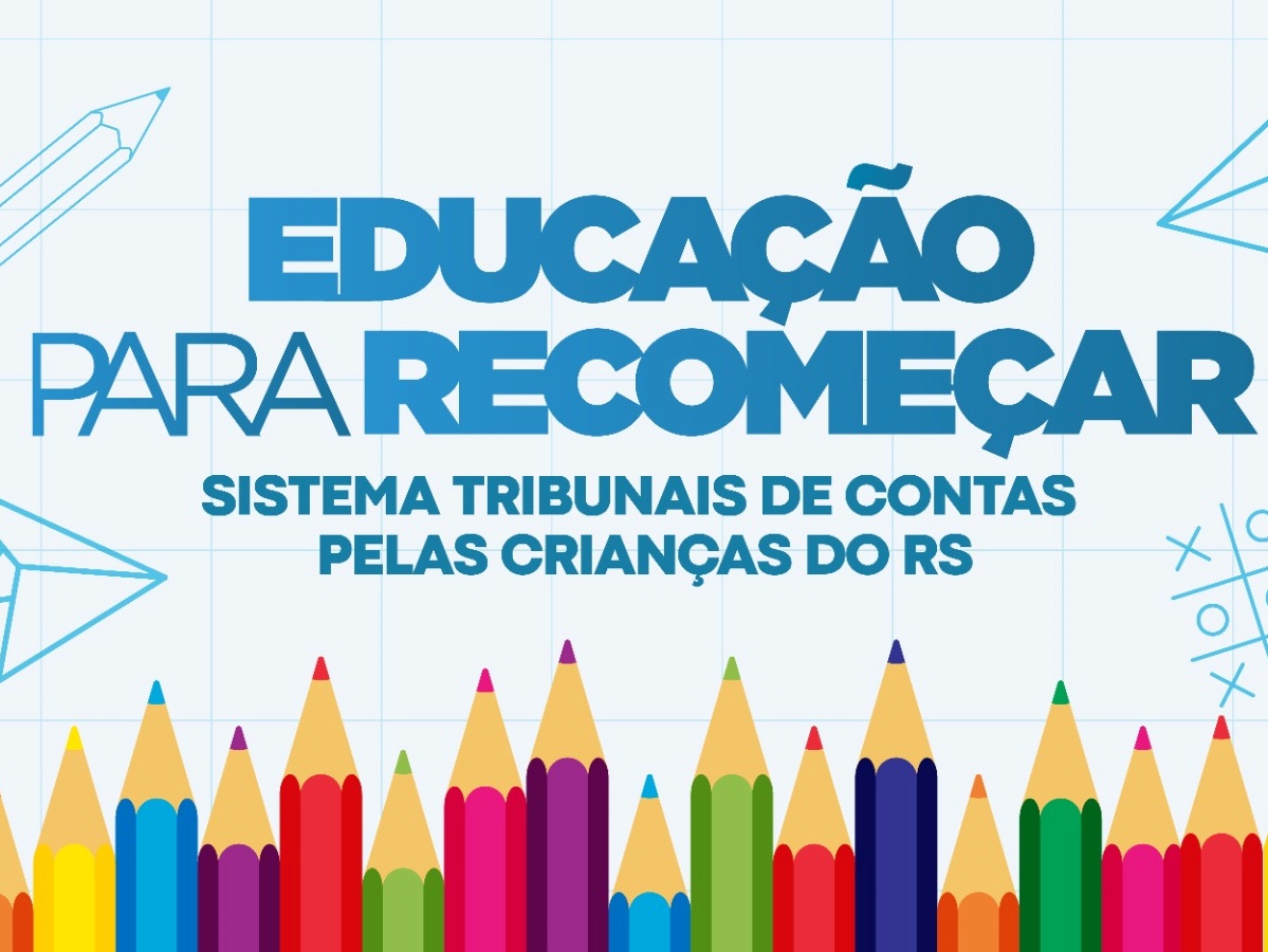 Campanha "Educação para Recomeçar", em benefício de crianças gaúchas atingidas pela enchente, desenvolvida pela Associação dos Membros dos Tribunais de Contas do Brasil (Atricon).