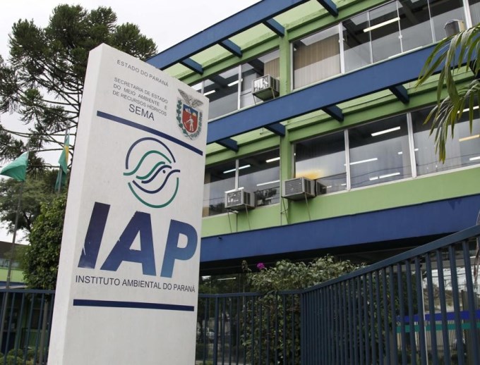 Sede do Instituto Ambiental do Paraná (IAP), em Curitiba. Foto: Agência Estadual de Notícias/Divulgação