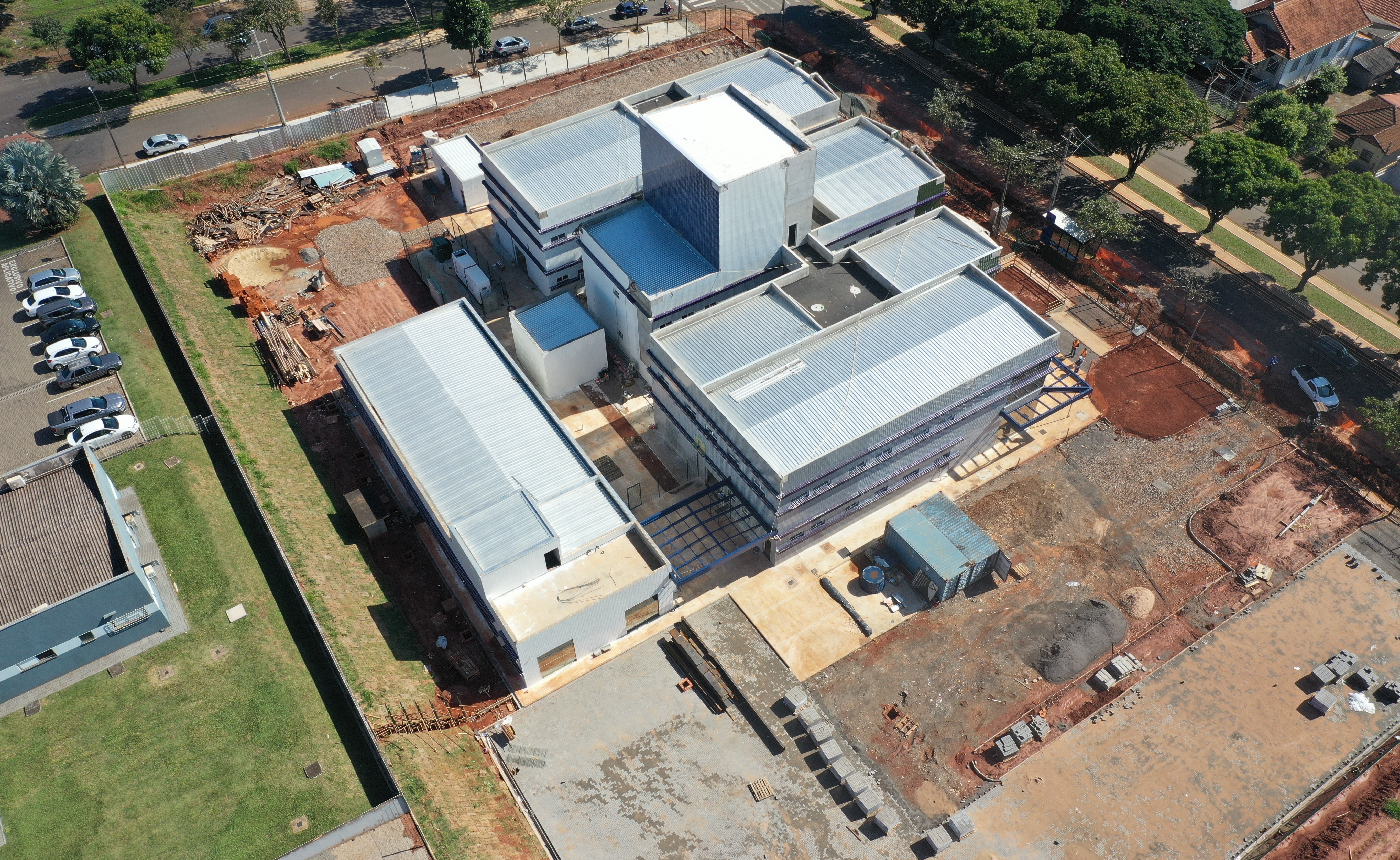 Obra de construção de ambulatório médico de especialidades em Cianorte, fiscalizada pelo TCE-PR em 2025