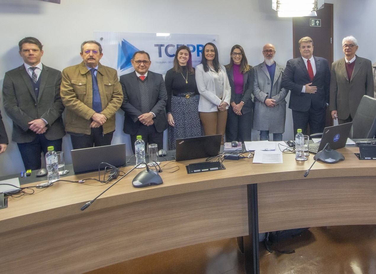 Registro da visita técnica da Subcomissão da Associação dos Membros dos Tribunais de Contas do Brasil (Atricon) responsável por realizar a avaliação de desempenho da Corte no âmbito do Marco de Medição de Desempenho dos Tribunais de Contas (MMD-TC), no dia 15 de agosto de 2024.