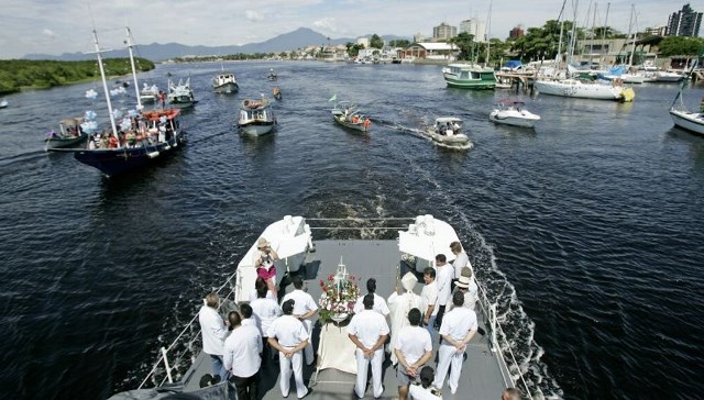 Realizada em dezembro, a Festa de Nossa Senhora dos Navegantes integra o calendário anual de eventos da Prefeitura de Paranaguá. Foto: Jornal Gazeta do Povo