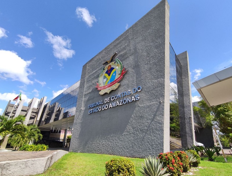 Sede do Tribunal de Contas do Estado do Amazonas (TCE-AM), em Manaus. Foto: Divulgação