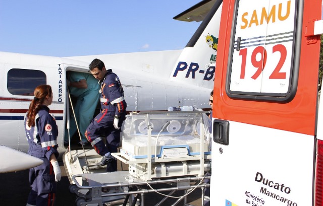 Ação do Serviço de Atendimento Móvel de Urgência (Samu) na região Sudoeste do Paraná, gerenciado por consórcio intermunicipal. Foto: Divulgação