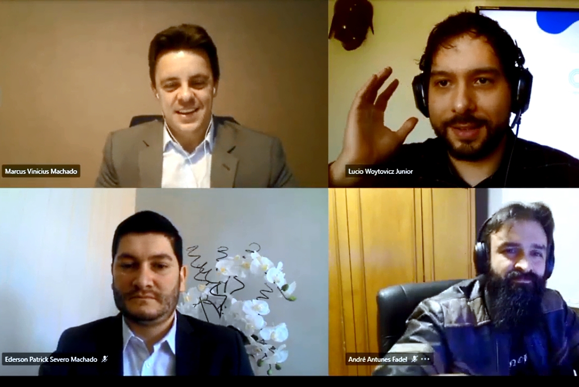 Participantes da Capacitação de Membros de Conselhos Municipais e de Observatórios Sociais, transmitida ao vivo nesta quinta-feira (24 de setembro)