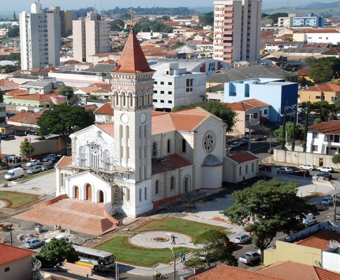 Vista da região central de Cornélio Procópio, município do Norte Pioneiro do Paraná. Foto: Acir Mandello/Divulgação