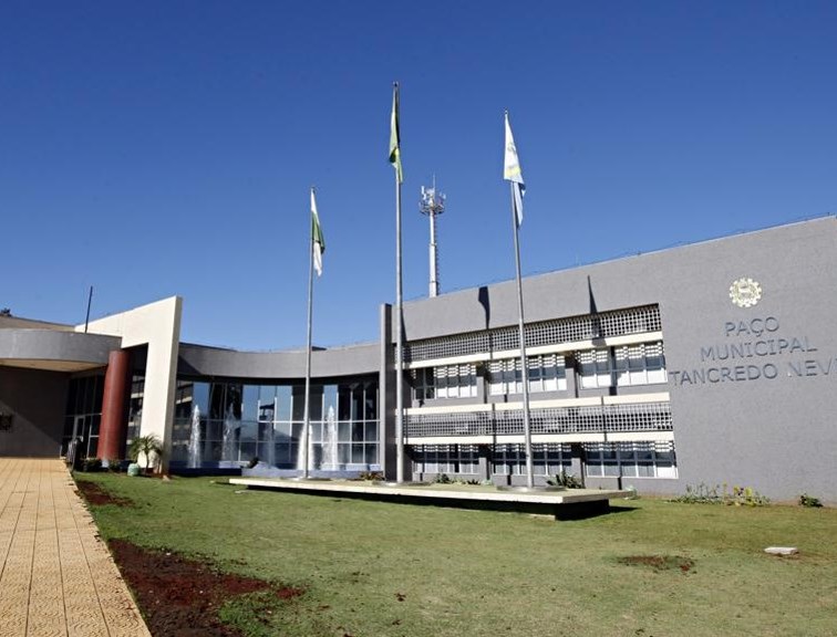 Prefeitura de Itaipulândia, município da região Oeste do Paraná. Foto: Divulgação