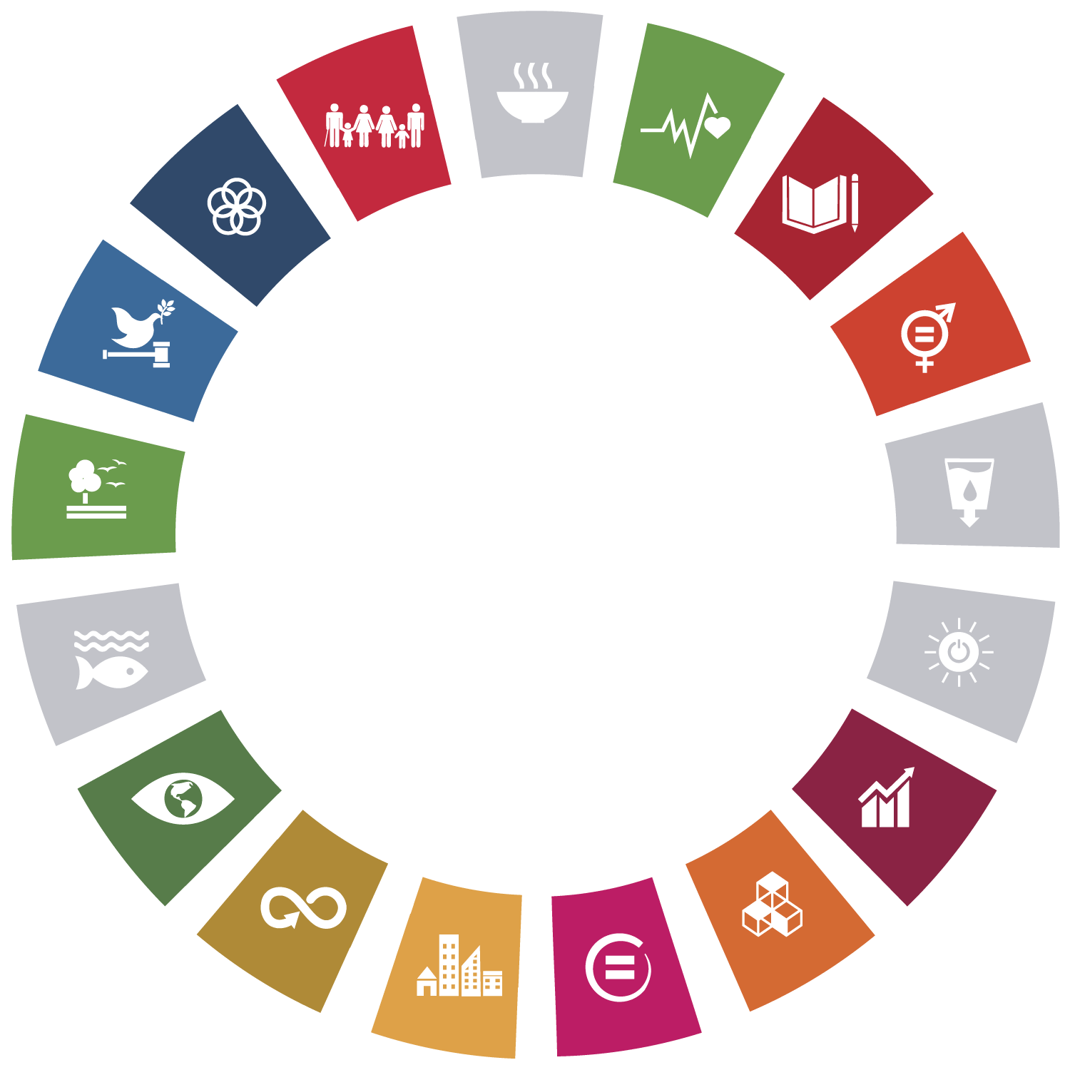 A Agenda 2030 da Organização das Nações Unidas (ONU) contempla 17 Objetivos de Desenvolvimento Sustentável (ODS). Foto: Divulgação