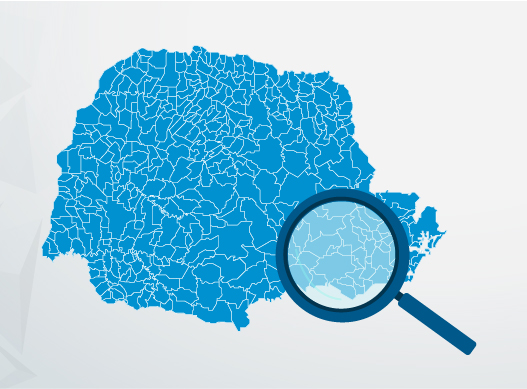 Mapa do Paraná - Ouvidoria