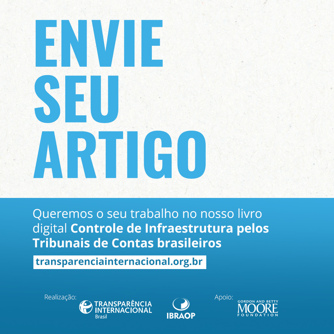 Campanha de divulgação do Livro digital "Controle de Infraestrutura pelos Tribunais de Contas Brasileiros"