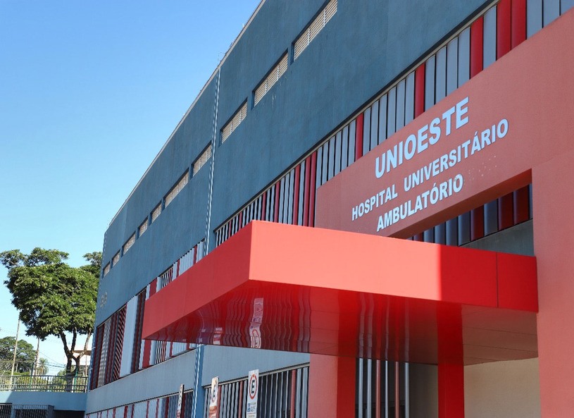 Hospital Universitário do Oeste do Paraná, mantido pela Universidade Estadual do Oeste do Paraná (Unioeste). Foto: José Fernando Ogura/Agência Estadual de Notícias - Divulgação