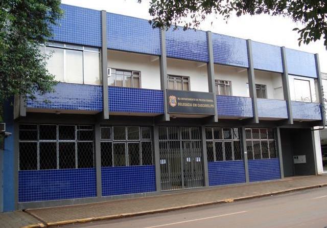 Sede da Delegacia da Polícia Federal em Cascavel, município do Oeste do Estado. Foto: Divulgação
