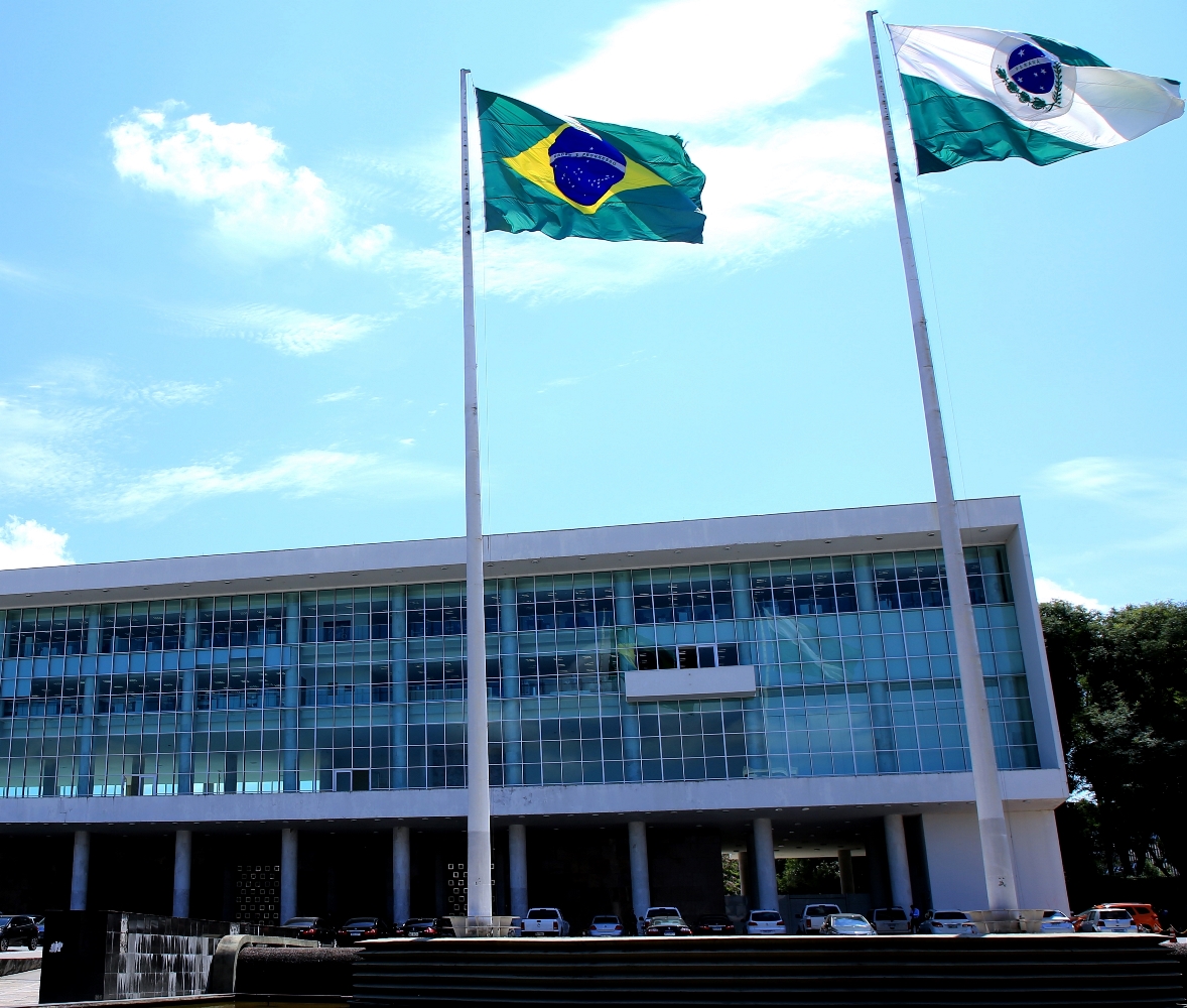 Vista parcial do Palácio Iguaçu, sede do Governo do Paraná, localizado no bairro Centro Cívico, em Curitiba. Foto: Wagner Araújo/Divulgação TCE-PR