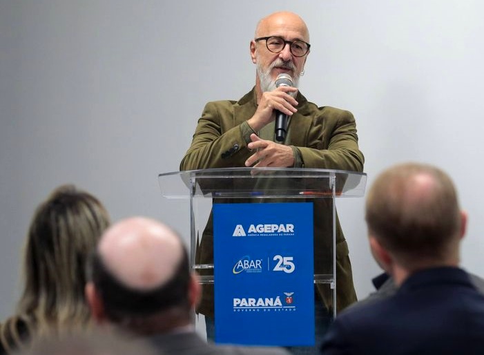 Abertura das reuniões das Câmaras Técnicas da  Associação Brasileira de Agências Reguladoras (ABAR) realiza em Curitiba na sede da Agepar, nesta terca-feira (25).