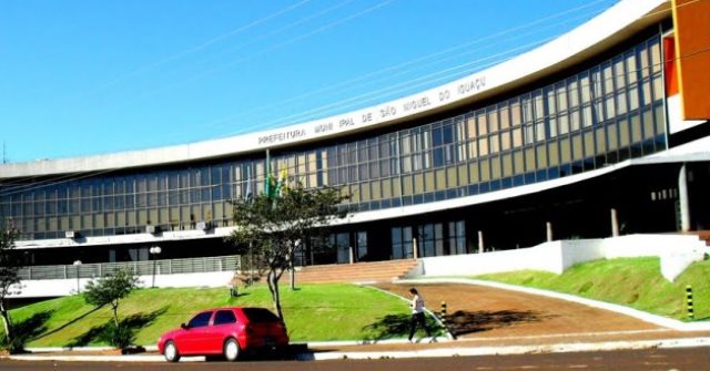 Prefeitura de São Miguel do Iguaçu, município da Região Oeste do Paraná. Foto: Divulgação