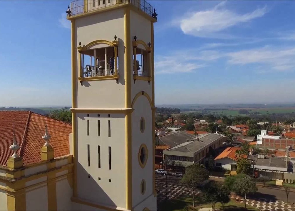 Vista aérea de Rolândia, município do Norte do Paraná, na Região Metropolitana de Londrina. Foto: Divulgação