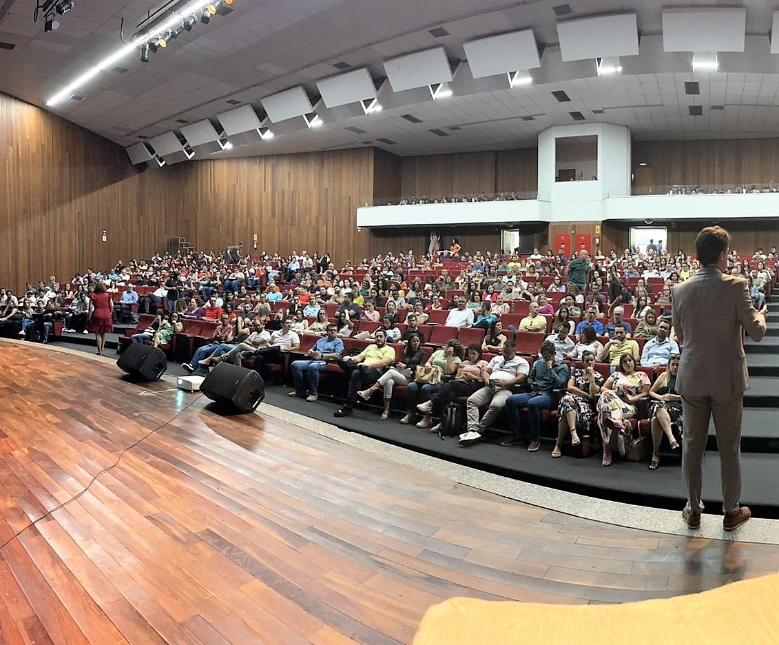 Curso sobre a Nova Lei de Licitações e Contratos (Lei n° 14.133/21), realizado em Marialva. Foto: Divulgação TCE-PR