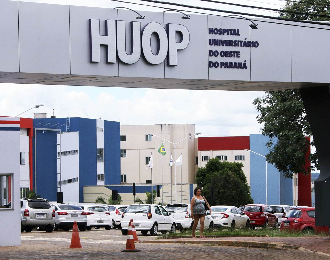 Hospital Universitário do Oeste do Paraná, em Cascavel, mantido pela Universidade Estadual do Oeste do Paraná (Unioeste). Foto: Divulgação