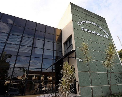 Câmara Municipal de Guaratuba, no Litoral do Paraná. Foto: Divulgação
