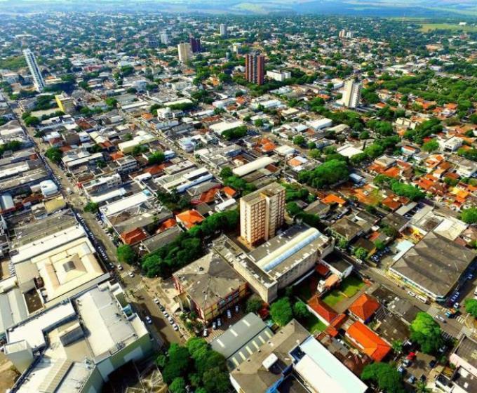 Vista aérea de Paranavaí, município da região Noroeste do Paraná. Foto: Divulgação