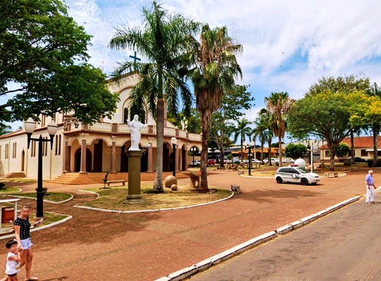 Vista da sede urbana de Iguaraçu, município da Região Metropolitana de Maringá, no Norte do Paraná. Foto: Angelo Rigon/Divulgação