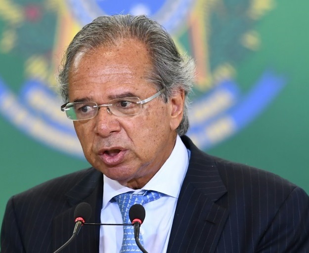 Ministro da Economia, Paulo Guedes, participa de evento no Palácio do Planalto Foto: Divulgação