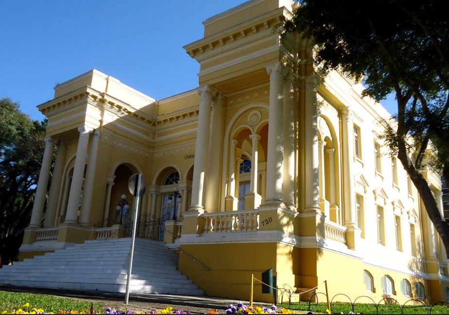 Câmara Municipal de Curitiba. Foto: Divulgação