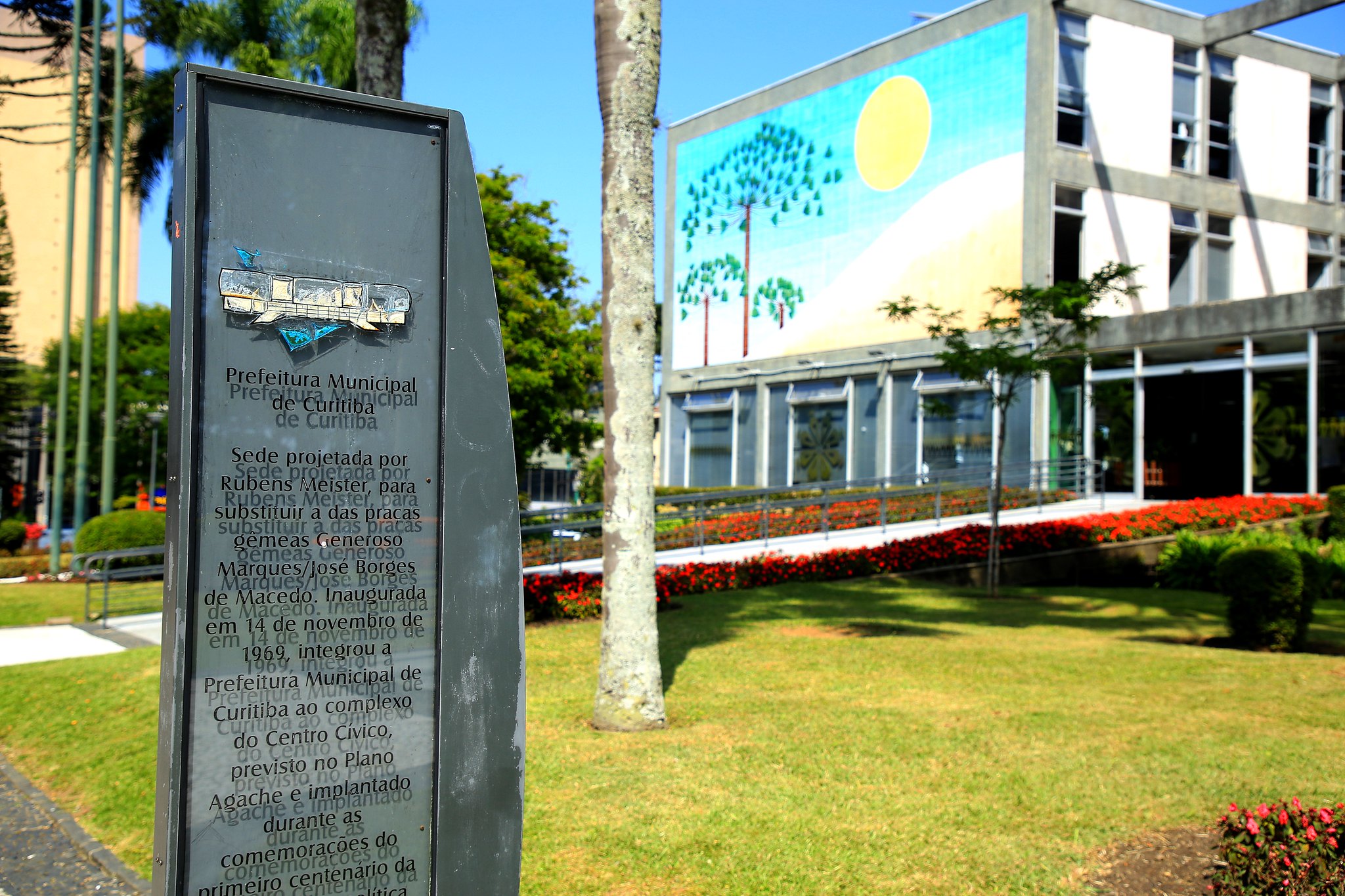 Prefeitura de Curitiba, sede do Poder Executivo da capital paranaense. Foto: Wagner Araújo/Divulgação TCE-PR