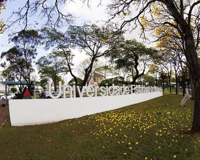 Campus da Universidade Estadual de Maringá (UEM), uma das sete instituições de ensino superior mantidas pelo Estado do Paraná. Foto: Divulgação/UEM