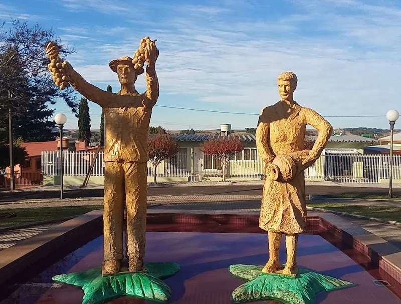 Vista da sede urbana de Mariópolis, município da região Sudoeste do Paraná. Foto: Divulgação