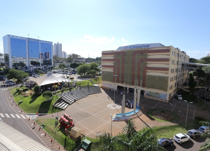 Universidade Unicesumar, em Maringá. Foto: Divulgação