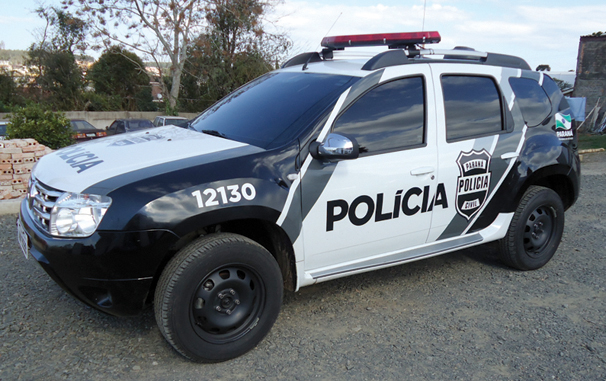 Veículo da Polícia Civil do Paraná. Foto: Divulgação