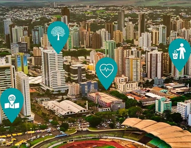 Imagem do portal na internet do Instituto de Pesquisa e Planejamento Urbano de Maringá (Ipplan).