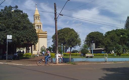 Centro de Uraí, município da região Norte do Paraná. Foto: Divulgação