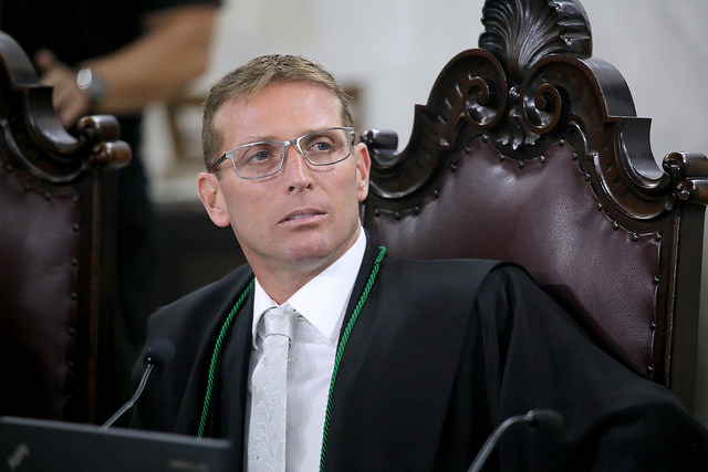 O relator das contas do governador - exercício de 2016, conselheiro Fabio Camargo
