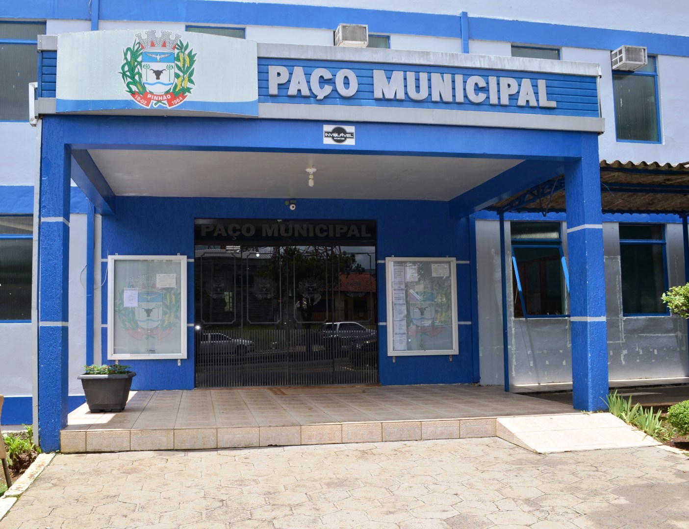 Prefeitura de Pinhão, município da Região Centro-Sul do Paraná. Foto: Divulgação