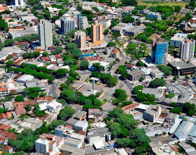 Vista da sede urbana de Umuarama, município da região Noroeste do Paraná. Foto: Divulgação