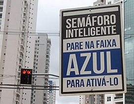 Sistema de semáforos de Londrina. Foto: Divulgação