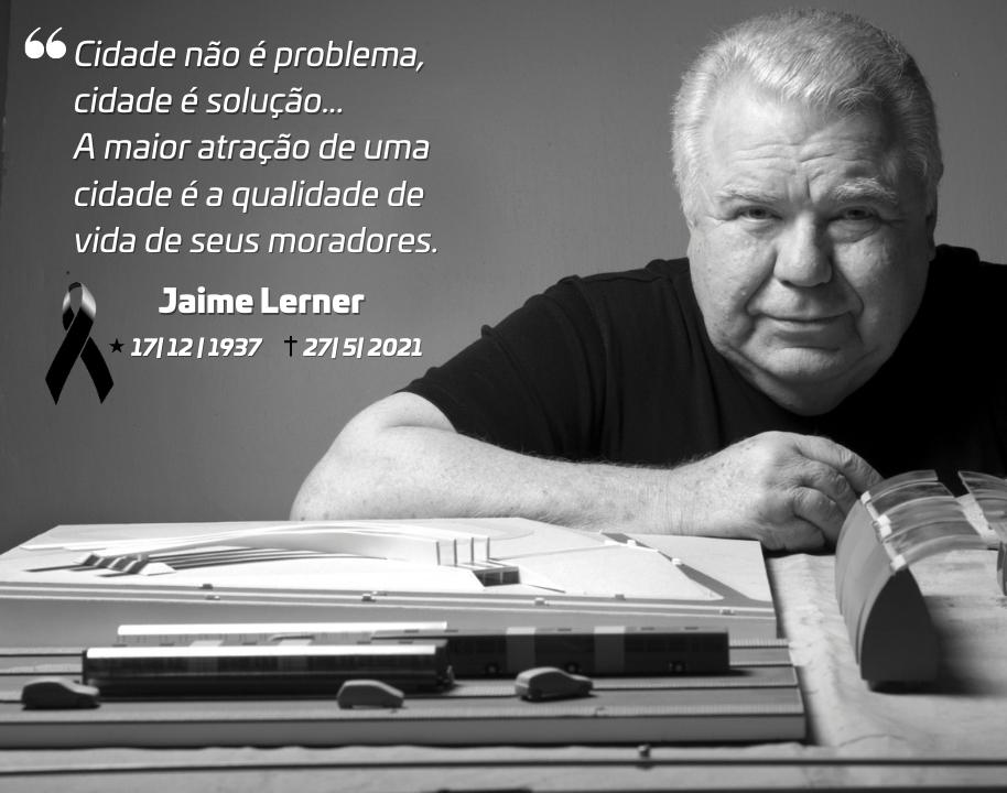 Jaime Lerner foi prefeito de Curitiba por três vezes e governador do Paraná em dois mandatos.