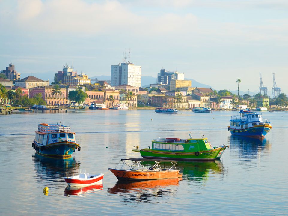 Vista de Paranaguá, no Litoral do Estado, o primeiro município do Paraná. Foto: Prefeitura de Paranaguá/Divulgação