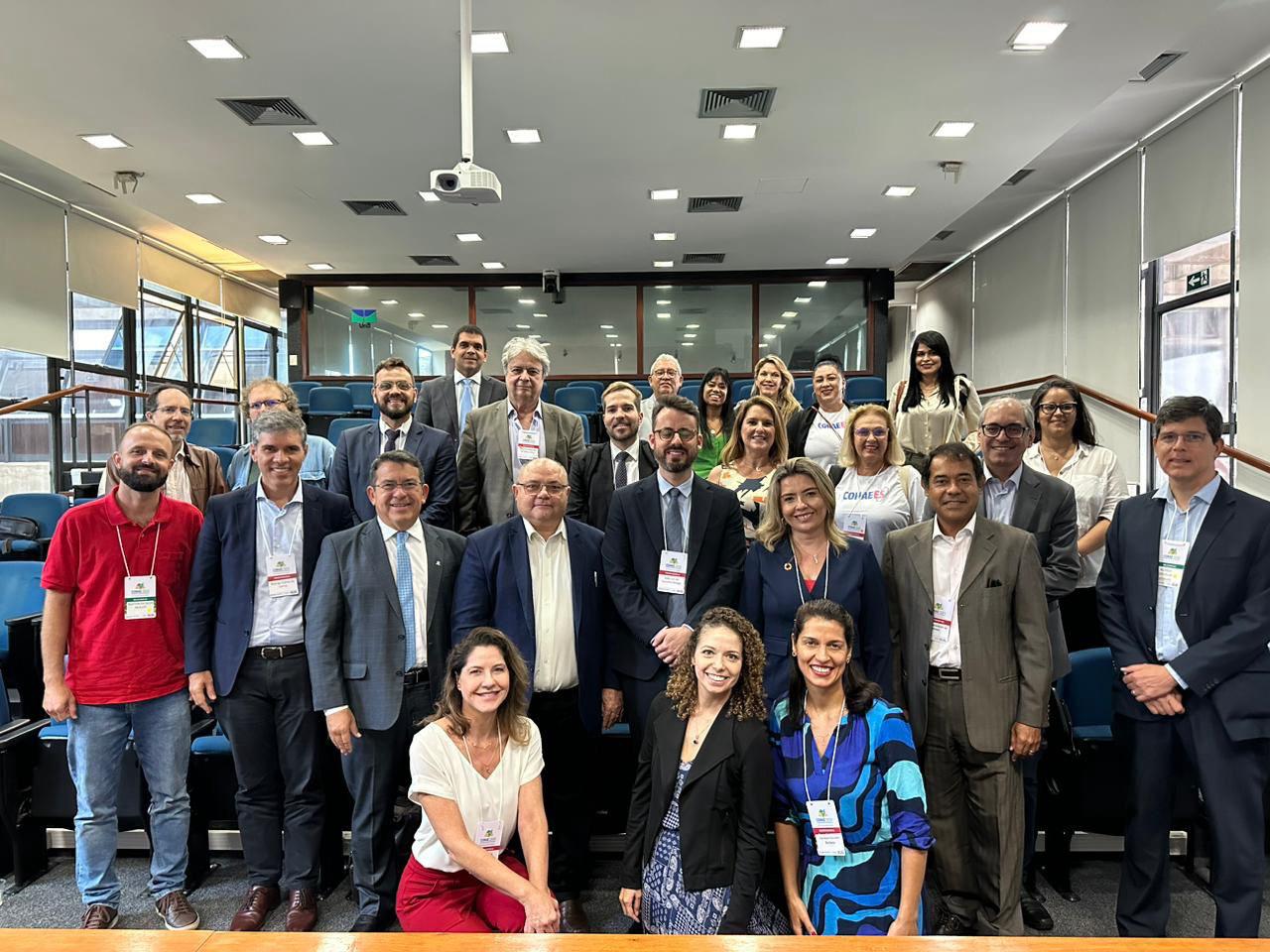 Comitiva dos Tribunais de Contas na Conferência Nacional de Educação (Conae 2024), realizada em Brasília. Foto: Instituto Rui Barbosa (IRB)