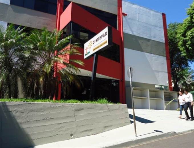 Sede, em Londrina, do Consórcio Intermunicipal de Saúde do Médio Paranapanema (Cismepar). Foto: Divulgação